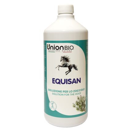 EQUISAN <br>  Soluzione naturale per lo zoccolo